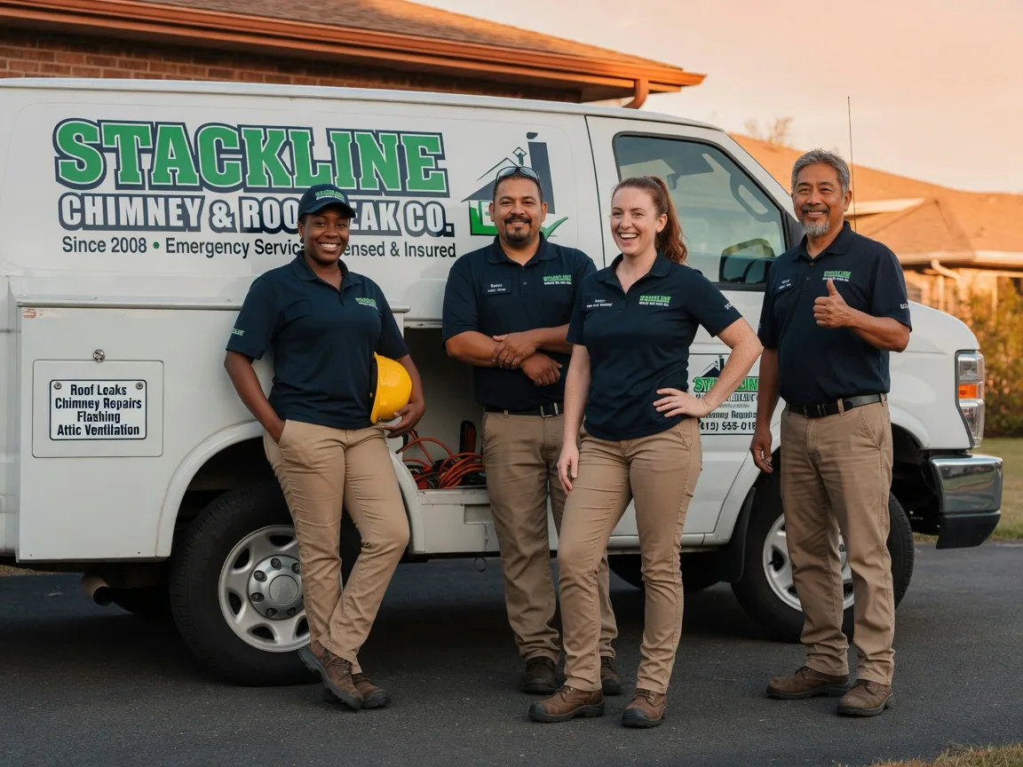 Chimney flashing repair company in Merriman, NE